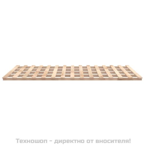 Рамка за легло, 200х200 см, бор масив