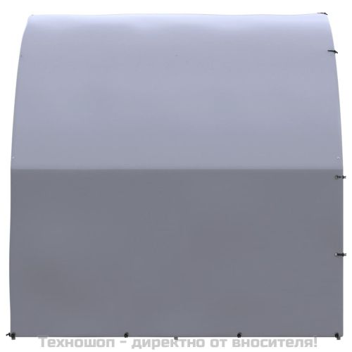 Птичарник на открито, 3x20x2 м, поцинкована стомана