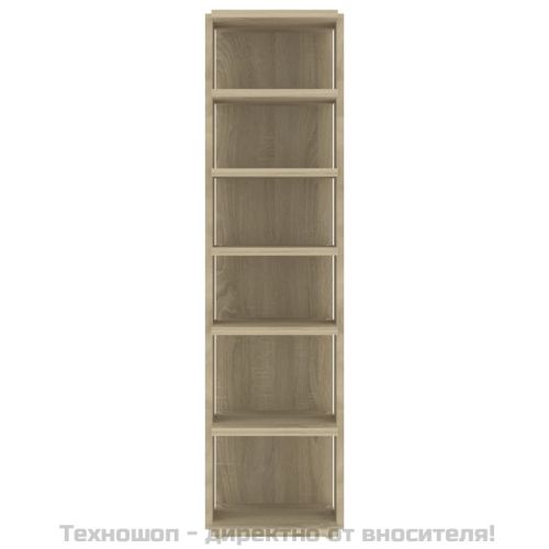 Шкафове за обувки, 2 бр, дъб сонома, 27,5x27x102 см