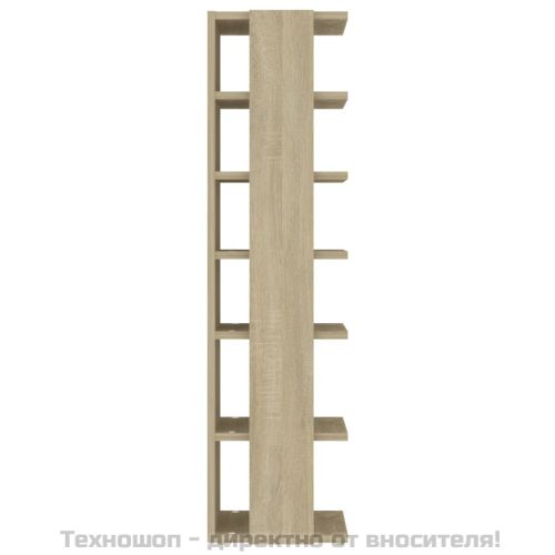 Шкафове за обувки, 2 бр, дъб сонома, 27,5x27x102 см