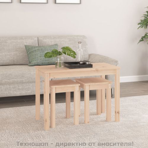 Стифиращи маси, 3 бр, бор масив