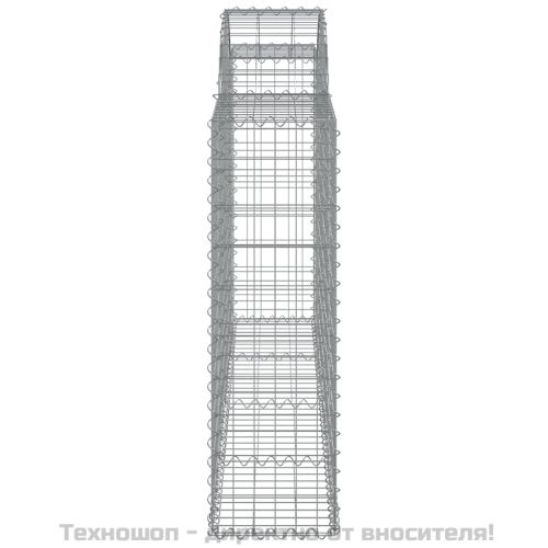 Габионни кошници арка 30 бр 200x30x100/120см поцинковано желязо