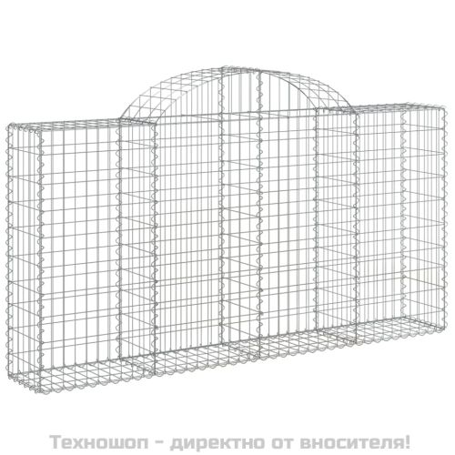 Габионни кошници арка 13 бр 200x30x100/120см поцинковано желязо