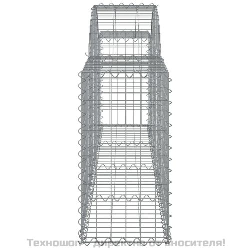 Габионни кошници арка 18 бр 200x30x60/80 см поцинковано желязо
