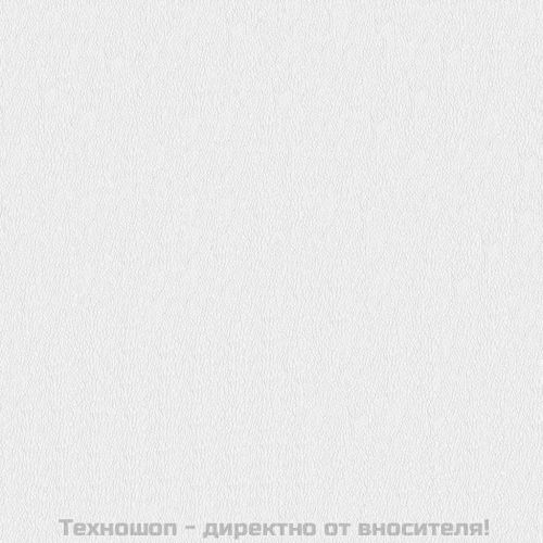 Въртящи се трапезни столове, 4 бр, бели, изкуствена кожа