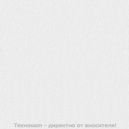 Въртящи се трапезни столове, 2 бр, бели, изкуствена кожа