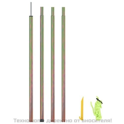 Прът за сенник, 250 см, поцинкована стомана