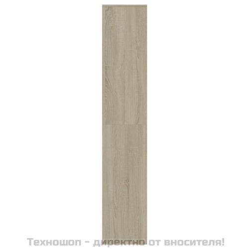 Шкаф за обувки, дъб сонома, 54x34x183 см, инженерно дърво
