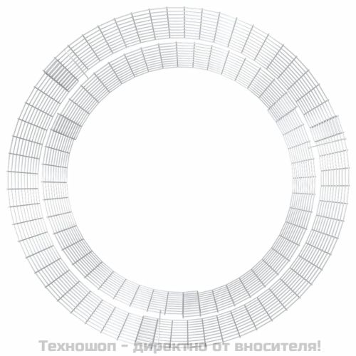 Габионно огнище Ø 100 см поцинковано желязо