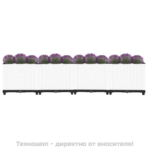 Повдигната леха, 160x40x38 см, полипропилен