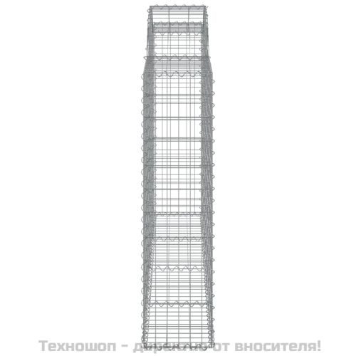Габионни кошници арка 14 бр 200x30x120/140см поцинковано желязо