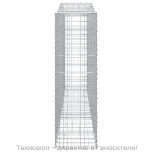 Габионни кошници арка 6 бр 400x50x160/180 см поцинковано желязо