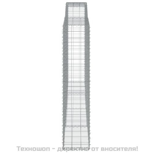 Габионни кошници арка 5 бр 400x50x220/240 см поцинковано желязо