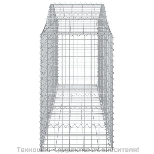 Габионни кошници арка 50 бр 200x50x80/100 см поцинковано желязо