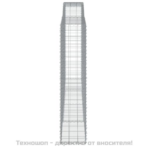 Габионни кошници арка 6 бр 400x50x220/240 см поцинковано желязо