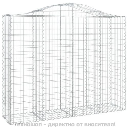 Габионни кошници арка 10 бр 200x50x160/180см поцинковано желязо