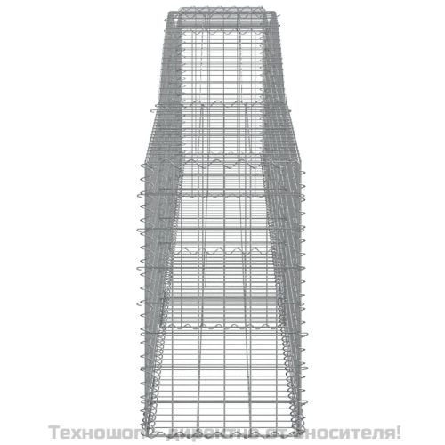Габионни кошници арка 8 бр 400x50x80/100 см поцинковано желязо