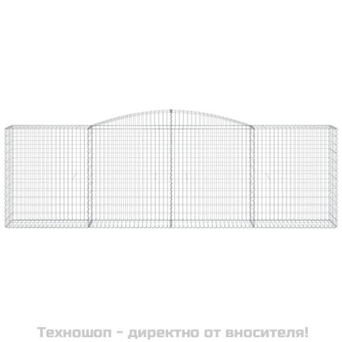 Габионни кошници арка 5 бр 400x50x120/140см поцинковано желязо