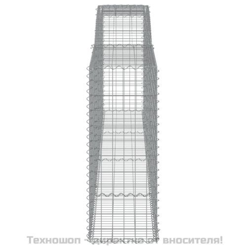 Габионни кошници арка 5 бр 400x50x120/140см поцинковано желязо