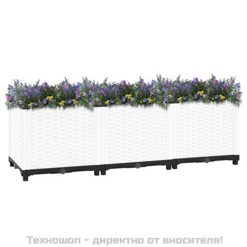 Повдигната леха, 120x40x38 см, полипропилен