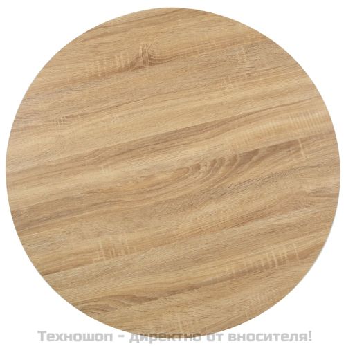 Бистро маса, светлокафява, 80 см, МДФ