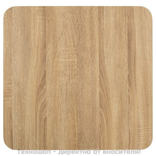 Бистро маса, светлокафява, 50x50 см, МДФ