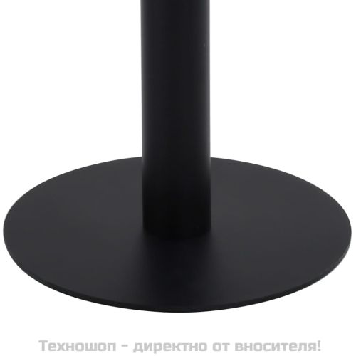 Бистро маса, тъмнокафява, 50x50 см, МДФ