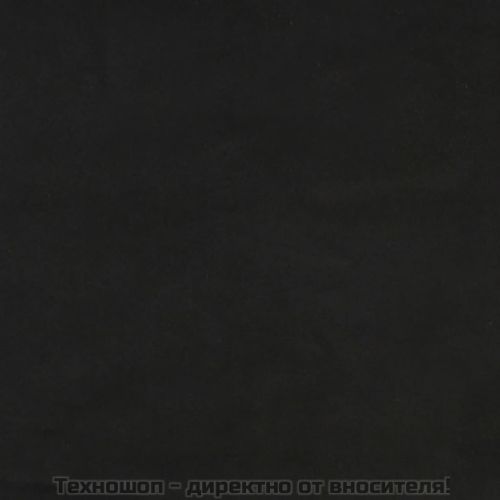 Боксспринг легло с матрак, черно, 100x200 см, кадифе