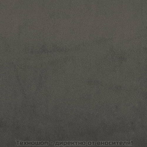 Боксспринг легло с матрак, тъмносиво, 100x200 см, кадифе