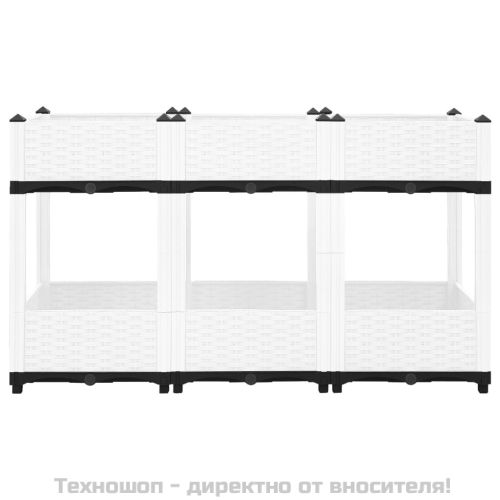 Повдигната леха, 120x40x71 см, полипропилен