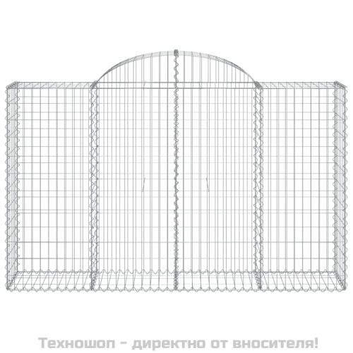Габионни кошници арка 30 бр 200x50x120/140см поцинковано желязо