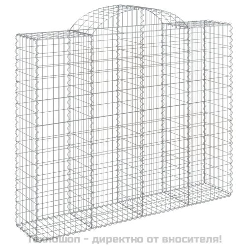 Габионни кошници арка 11 бр 200x50x160/180см поцинковано желязо