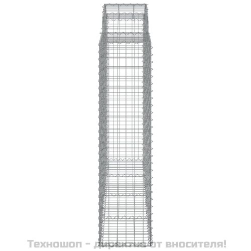 Габионни кошници арка 11 бр 200x50x160/180см поцинковано желязо