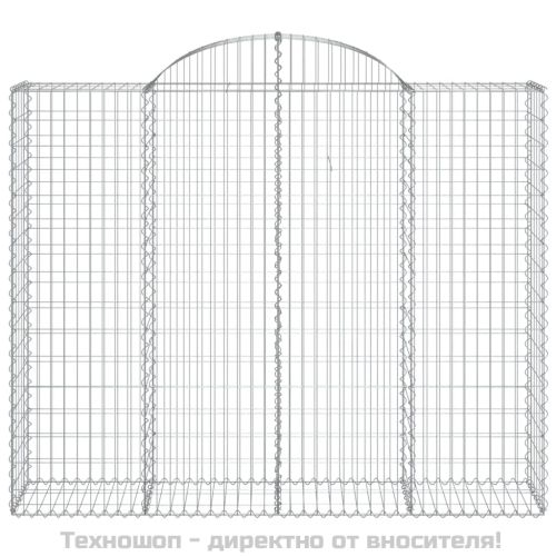 Габионни кошници арка 13 бр 200x50x160/180см поцинковано желязо
