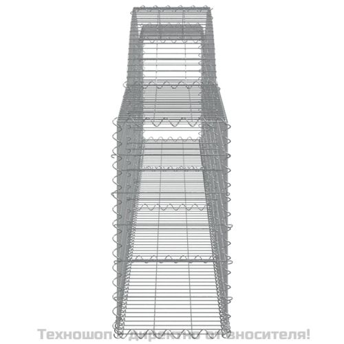 Габионни кошници арка 5 бр 400x30x60/80 см поцинковано желязо