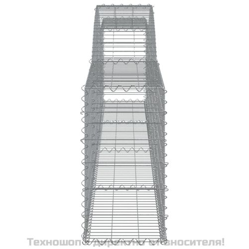 Габионни кошници арка 15 бр 400x30x60/80 см поцинковано желязо