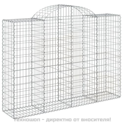 Габионни кошници арка 10 бр 200x50x140/160см поцинковано желязо