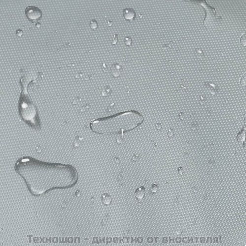 Покривало за лодка, сиво, 410x110x40 см