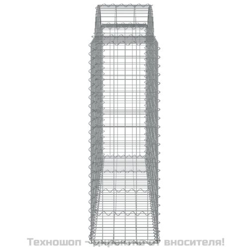 Габионни кошници арка 12 бр 200x50x120/140см поцинковано желязо