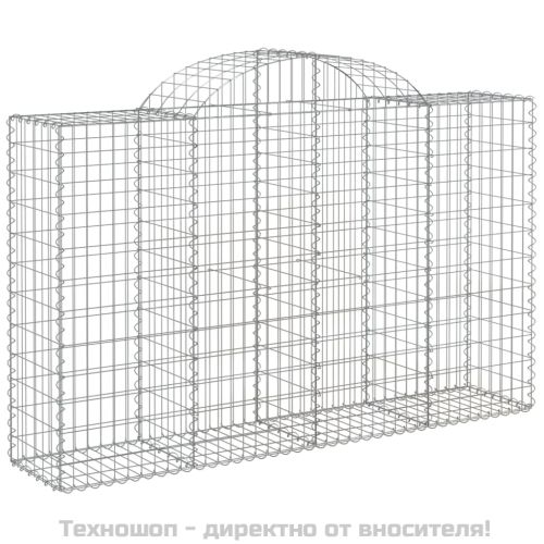Габионни кошници арка 5 бр 200x50x120/140см поцинковано желязо
