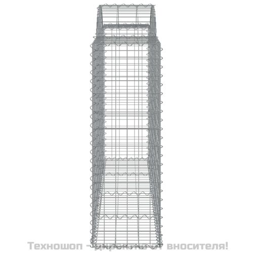 Габионни кошници арка 5 бр 200x50x120/140см поцинковано желязо