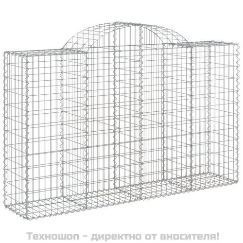 Габионни кошници арка 10 бр 200x50x120/140см поцинковано желязо