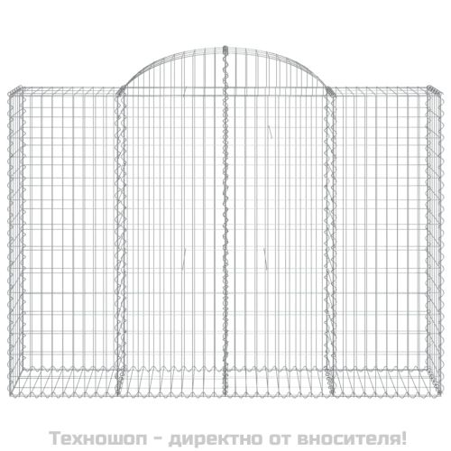 Габионни кошници арка 13 бр 200x50x140/160см поцинковано желязо