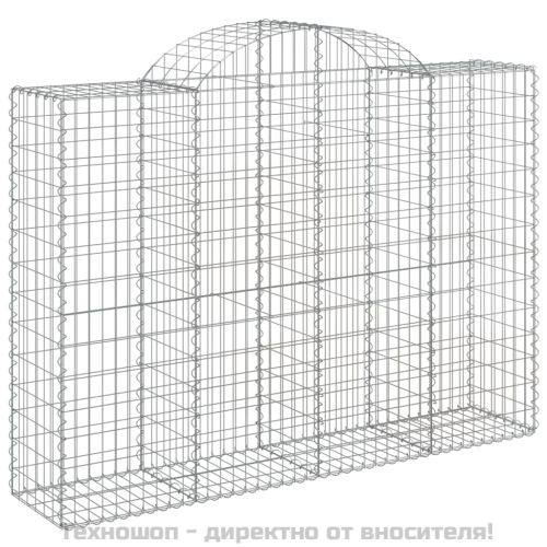 Габионни кошници арка 25 бр 200x50x140/160см поцинковано желязо