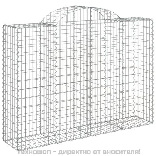 Габионни кошници арка 15 бр 200x50x140/160см поцинковано желязо