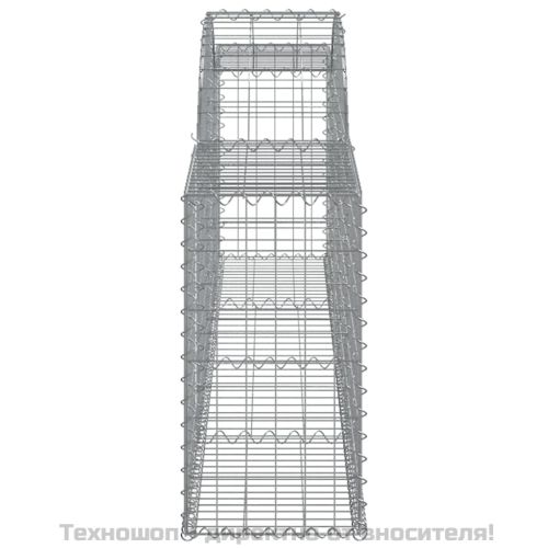 Габионни кошници арка 25 бр 300x30x60/80 см поцинковано желязо