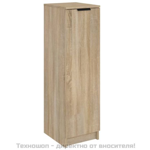 Шкаф за обувки, сонома дъб, 30x35x100 см, инженерно дърво