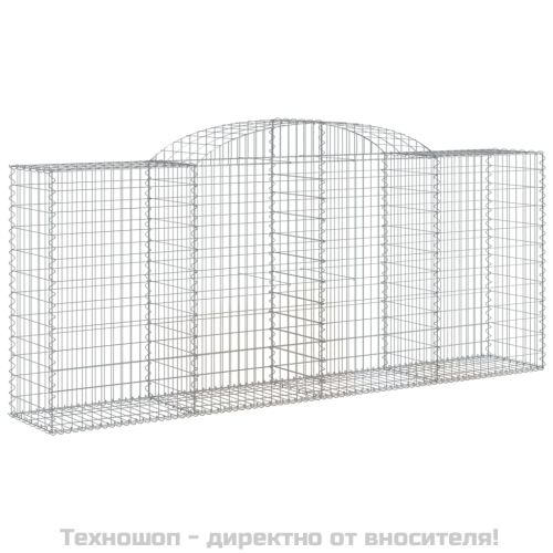 Габионни кошници арка 13 бр 300x50x120/140см поцинковано желязо