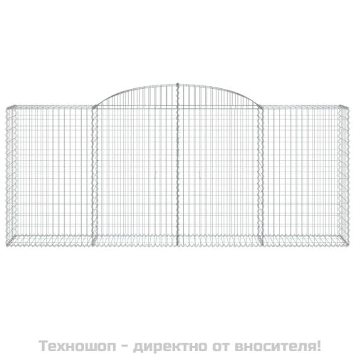 Габионни кошници арка 13 бр 300x50x120/140см поцинковано желязо