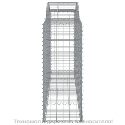Габионни кошници арка 13 бр 300x50x120/140см поцинковано желязо
